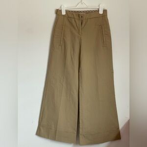 SEE by Chole wide leg cuffed trousers